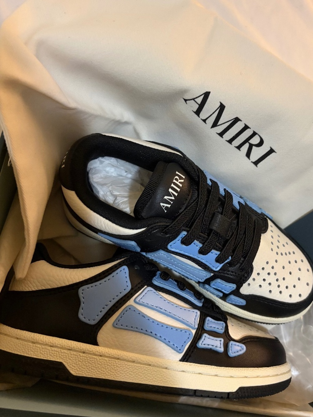 BLACK SKYLINE BLUE AMIRI TODDLER 27